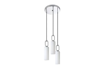Takpendel Eglo Majana Opalvit/Krom Rondell med 3 Lampor - Belysning - Inomhusbelysning & lampor - Fönsterlampor & fönsterbelysning - Fönsterlampa hängande