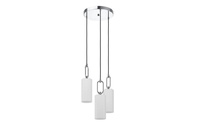 Takpendel Eglo Majana Opalvit/Krom Rondell med 3 Lampor - Belysning - Inomhusbelysning & lampor - Fönsterlampor & fönsterbelysning - Fönsterlampa hängande