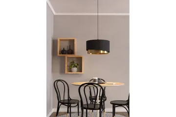 Takpendel Eglo Manderline Svart/Mässing 45 cm - 45 cm - Belysning - Inomhusbelysning & lampor - Fönsterlampor & fönsterbelysning - Fönsterlampa hängande