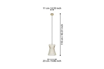 Takpendel Eglo Maseta Guldfärgad Vit - Guld/Vit - Belysning - Inomhusbelysning & lampor - Fönsterlampor & fönsterbelysning - Fönsterlampa hängande