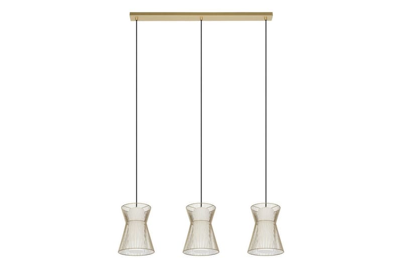 Takpendel Eglo Maseta med 3 Lampor Guldfärgad Vit - Vit/Guld - Belysning - Inomhusbelysning & lampor - Fönsterlampor & fönsterbelysning - Fönsterlampa hängande