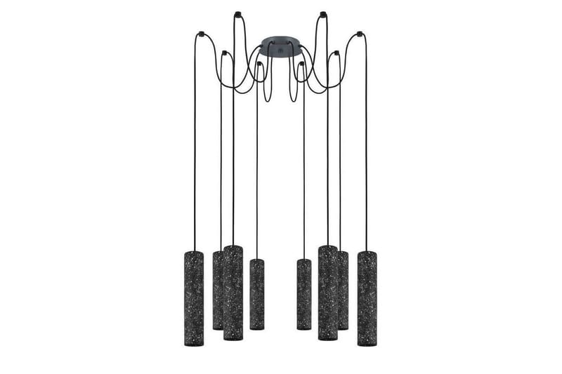 Takpendel Eglo Mentalona Antracit Terrazzo med 8 Lampor - Belysning - Inomhusbelysning & lampor - Fönsterlampor & fönsterbelysning - Fönsterlampa hängande