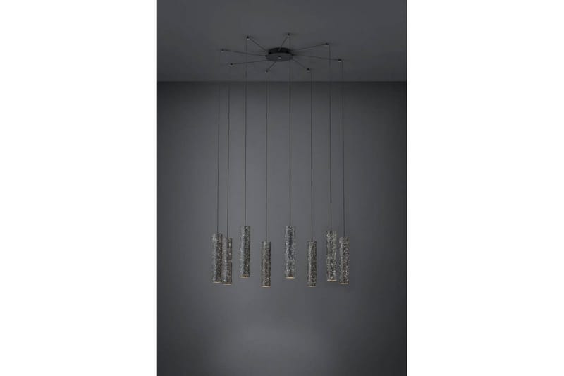 Takpendel Eglo Mentalona Antracit Terrazzo med 8 Lampor - Belysning - Inomhusbelysning & lampor - Fönsterlampor & fönsterbelysning - Fönsterlampa hängande