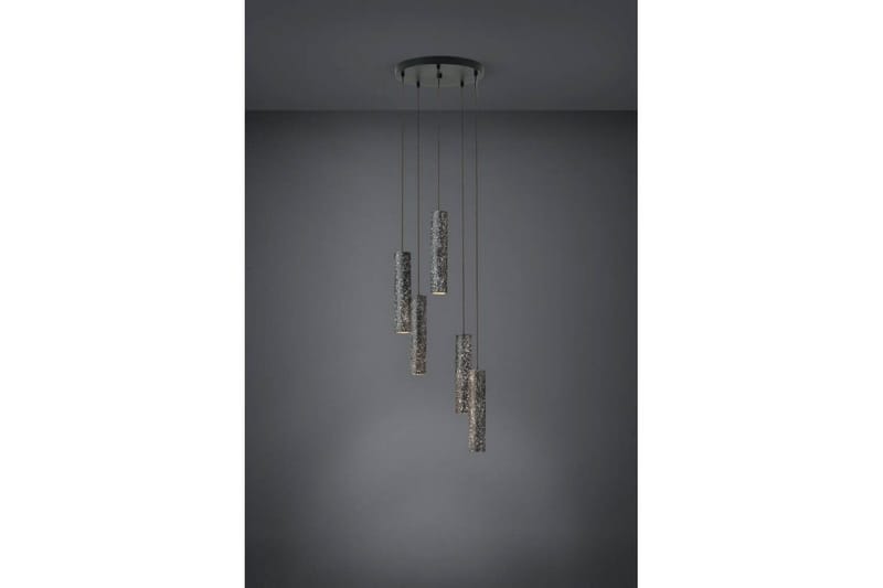 Takpendel Eglo Mentalona Antracit Terrazzo Rondell med 5 Lampor - Belysning - Inomhusbelysning & lampor - Fönsterlampor & fönsterbelysning - Fönsterlampa hängande