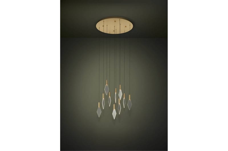 Takpendel Eglo Mirador Mässing/Guld med 10 Lampor - Belysning - Inomhusbelysning & lampor - Fönsterlampor & fönsterbelysning - Fönsterlampa hängande