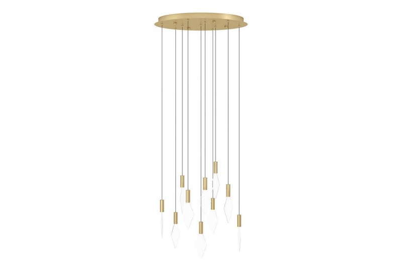Takpendel Eglo Mirador Mässing/Guld med 10 Lampor - Belysning - Inomhusbelysning & lampor - Fönsterlampor & fönsterbelysning - Fönsterlampa hängande
