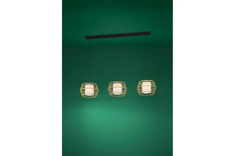 Takpendel Eglo Monterroso Natur med 3 Lampor - Belysning - Inomhusbelysning & lampor - Fönsterlampor & fönsterbelysning - Fönsterlampa hängande