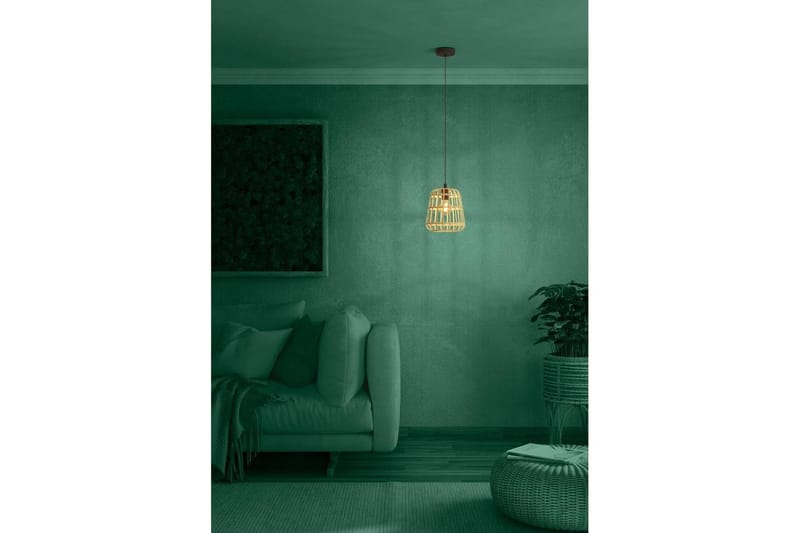 Takpendel Eglo Montezuelo Trä 24 cm - 24 cm - Belysning - Inomhusbelysning & lampor - Fönsterlampor & fönsterbelysning - Fönsterlampa hängande