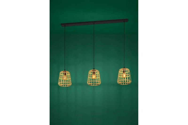 Takpendel Eglo Montezuelo Trä med 3 Lampor - Belysning - Inomhusbelysning & lampor - Fönsterlampor & fönsterbelysning - Fönsterlampa hängande