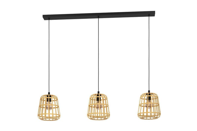 Takpendel Eglo Montezuelo Trä med 3 Lampor - Belysning - Inomhusbelysning & lampor - Fönsterlampor & fönsterbelysning - Fönsterlampa hängande