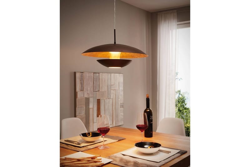 Takpendel Eglo Nuvano - Svart/Guld - Belysning - Inomhusbelysning & lampor - Fönsterlampor & fönsterbelysning - Fönsterlampa hängande
