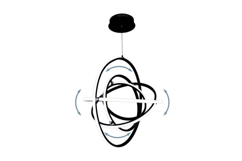 Takpendel Eglo Retornio Svart/Vit 58 cm - 58 cm - Belysning - Inomhusbelysning & lampor - Fönsterlampor & fönsterbelysning - Fönsterlampa hängande