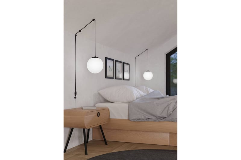 Takpendel Eglo Rondo 3 - Vit/Svart - Belysning - Inomhusbelysning & lampor - Fönsterlampor & fönsterbelysning - Fönsterlampa hängande