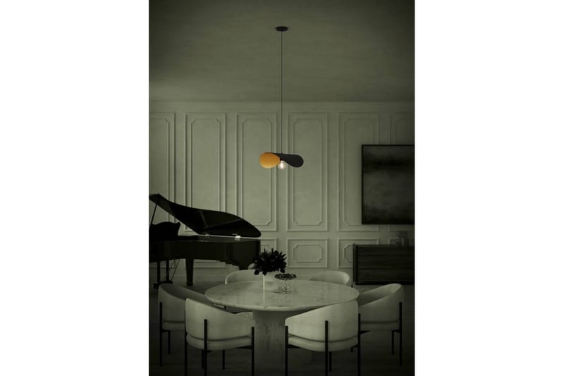 Takpendel Eglo Saceda Svart/Guld 53 cm - 53 cm - Belysning - Inomhusbelysning & lampor - Fönsterlampor & fönsterbelysning - Fönsterlampa hängande