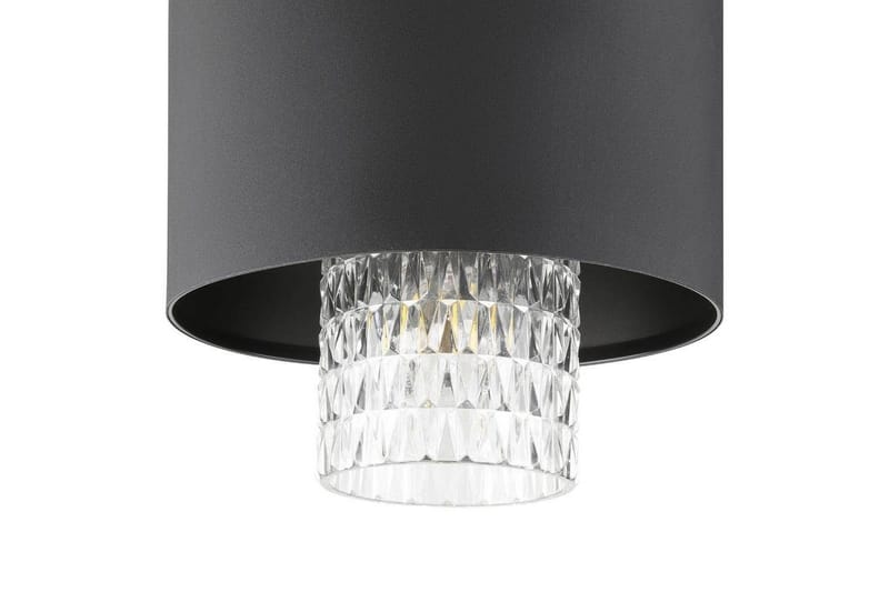 Takpendel Eglo Sapuara Svart Kristall med 3 Lampor - Belysning - Inomhusbelysning & lampor - Fönsterlampor & fönsterbelysning - Fönsterlampa hängande