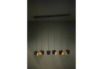 Takpendel Eglo Serenara Svart/Guld med 6 Lampor - Belysning - Inomhusbelysning & lampor - Fönsterlampor & fönsterbelysning - Fönsterlampa hängande