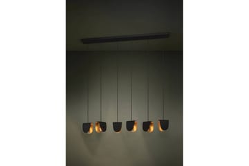 Takpendel Eglo Serenara Svart/Guld med 6 Lampor - Belysning - Inomhusbelysning & lampor - Fönsterlampor & fönsterbelysning - Fönsterlampa hängande