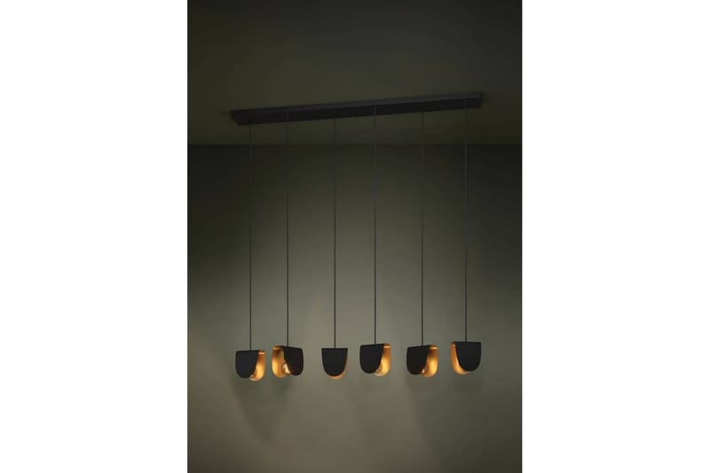 Takpendel Eglo Serenara Svart/Guld med 6 Lampor - Belysning - Inomhusbelysning & lampor - Fönsterlampor & fönsterbelysning - Fönsterlampa hängande