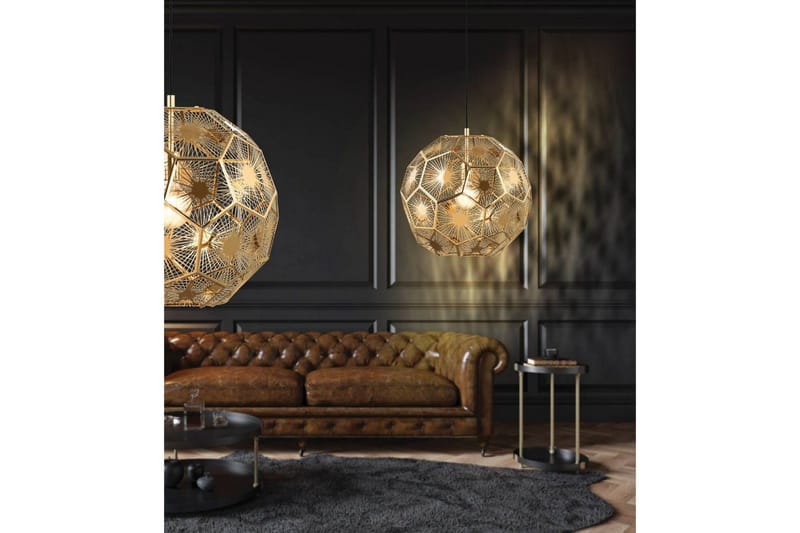 Takpendel Eglo Skoura Rund Mässing 30 cm - 30 cm - Belysning - Inomhusbelysning & lampor - Fönsterlampor & fönsterbelysning - Fönsterlampa hängande