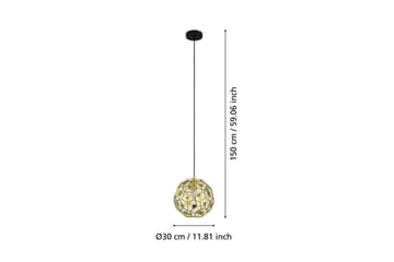 Takpendel Eglo Skoura Rund Mässing 30 cm - 30 cm - Belysning - Inomhusbelysning & lampor - Fönsterlampor & fönsterbelysning - Fönsterlampa hängande