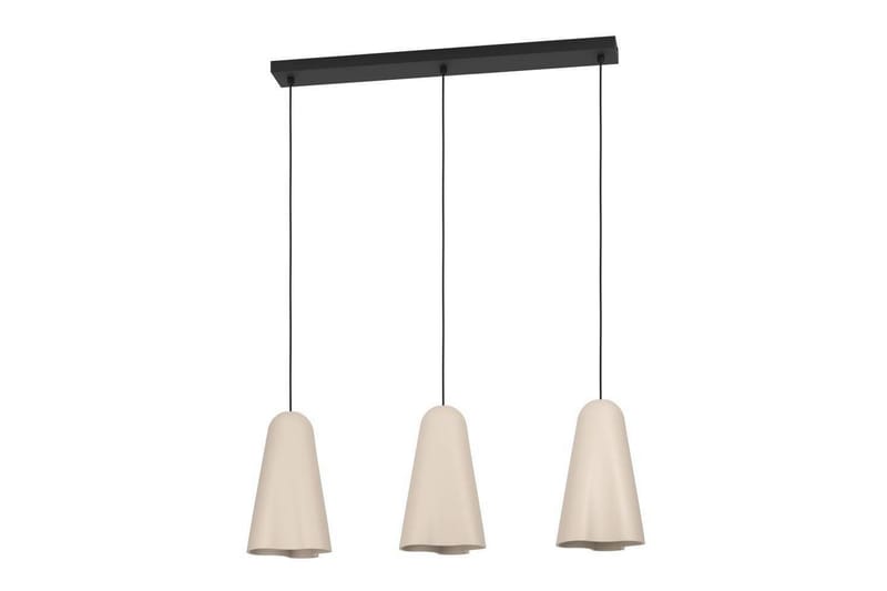 Takpendel Eglo Tolleric Sand/Svart med 3 Lampor - Belysning - Inomhusbelysning & lampor - Fönsterlampor & fönsterbelysning - Fönsterlampa hängande