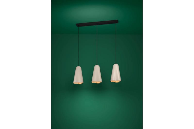 Takpendel Eglo Tolleric Sand/Svart med 3 Lampor - Belysning - Inomhusbelysning & lampor - Fönsterlampor & fönsterbelysning - Fönsterlampa hängande