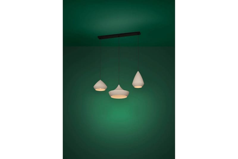 Takpendel Eglo Torremolinos Sand/Svart med 3 Lampor - Belysning - Inomhusbelysning & lampor - Fönsterlampor & fönsterbelysning - Fönsterlampa hängande