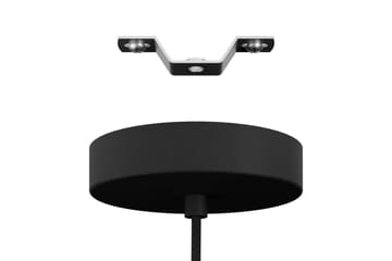 Takpendel Eglo Tortola 1 Svart/Mässing - Belysning - Inomhusbelysning & lampor - Fönsterlampor & fönsterbelysning - Fönsterlampa hängande