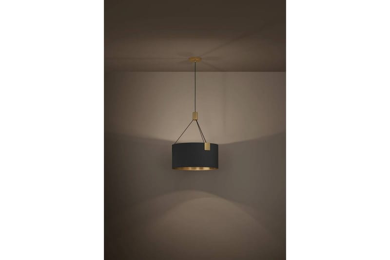 Takpendel Eglo Tortola 1 Svart/Mässing - Belysning - Inomhusbelysning & lampor - Fönsterlampor & fönsterbelysning - Fönsterlampa hängande