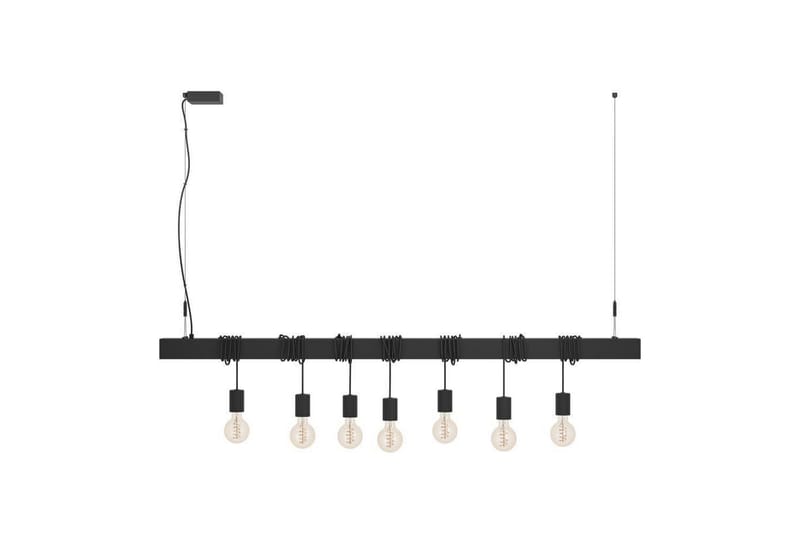Takpendel Eglo Townshend-B Svart 7 Lampor - 7 Lampor - Belysning - Inomhusbelysning & lampor - Fönsterlampor & fönsterbelysning - Fönsterlampa hängande