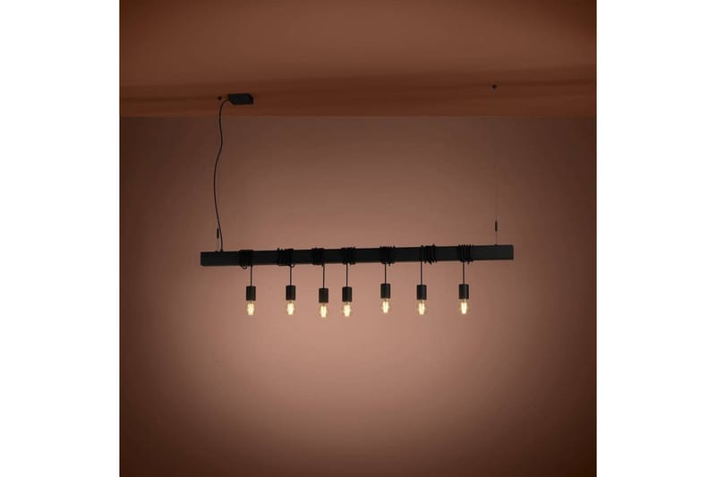 Takpendel Eglo Townshend-B Svart 7 Lampor - 7 Lampor - Belysning - Inomhusbelysning & lampor - Fönsterlampor & fönsterbelysning - Fönsterlampa hängande