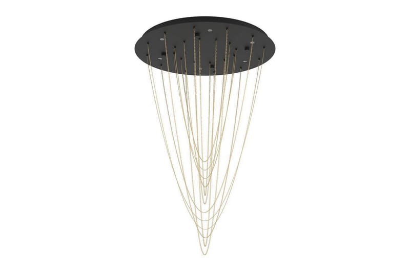 Takpendel Eglo Trepuco Svart med Kedja i Mässing - Belysning - Inomhusbelysning & lampor - Fönsterlampor & fönsterbelysning - Fönsterlampa hängande