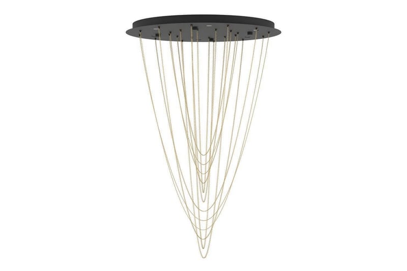 Takpendel Eglo Trepuco Svart med Kedja i Mässing - Belysning - Inomhusbelysning & lampor - Fönsterlampor & fönsterbelysning - Fönsterlampa hängande