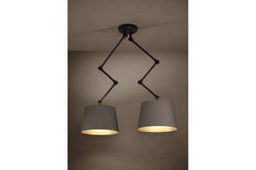 Takpendel Eglo Pistunio Cappuccino/Mässing/Svart med 2 Lampor - Belysning - Inomhusbelysning & lampor - Fönsterlampor & fönsterbelysning - Fönsterlampa hängande