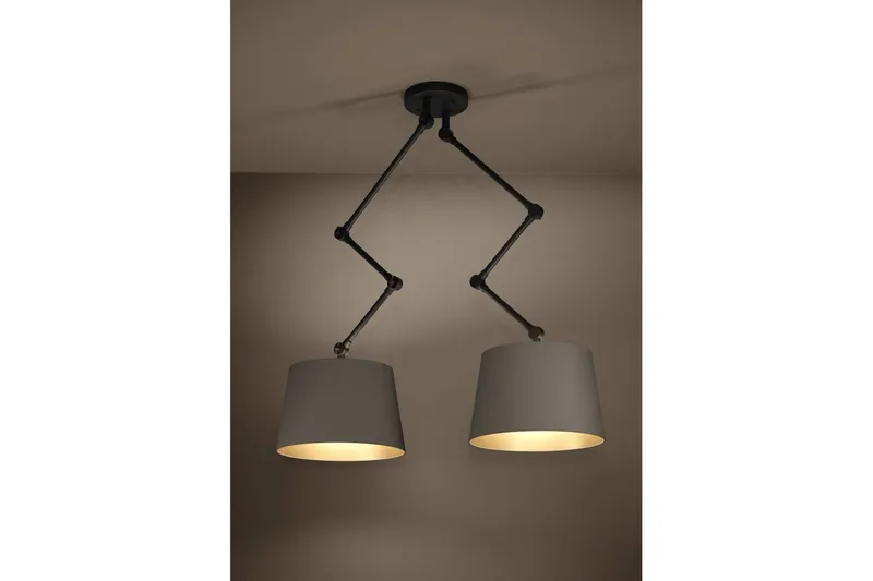 Takpendel Eglo Pistunio Cappuccino/Mässing/Svart med 2 Lampor - Belysning - Inomhusbelysning & lampor - Fönsterlampor & fönsterbelysning - Fönsterlampa hängande