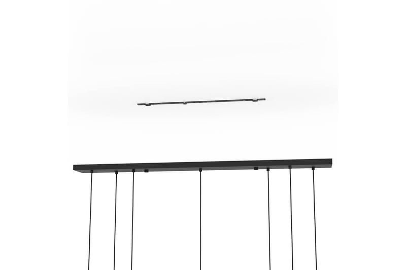 Takpendel Eglo Paz Opalvit/Svart Mässing med 7 Lampor - Belysning - Inomhusbelysning & lampor - Fönsterlampor & fönsterbelysning - Fönsterlampa hängande