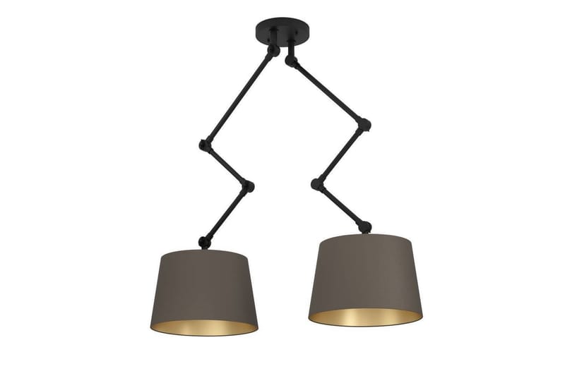 Takpendel Eglo Pistunio Cappuccino/Mässing/Svart med 2 Lampor - Belysning - Inomhusbelysning & lampor - Fönsterlampor & fönsterbelysning - Fönsterlampa hängande