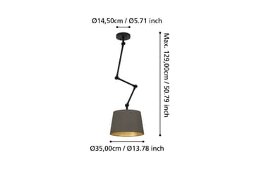 Takpendel Eglo Pistunio Cappuccino/Mässing/Svart - Cappuccino/Mässing/Svart - Belysning - Inomhusbelysning & lampor - Fönsterlampor & fönsterbelysning - Fönsterlampa hängande