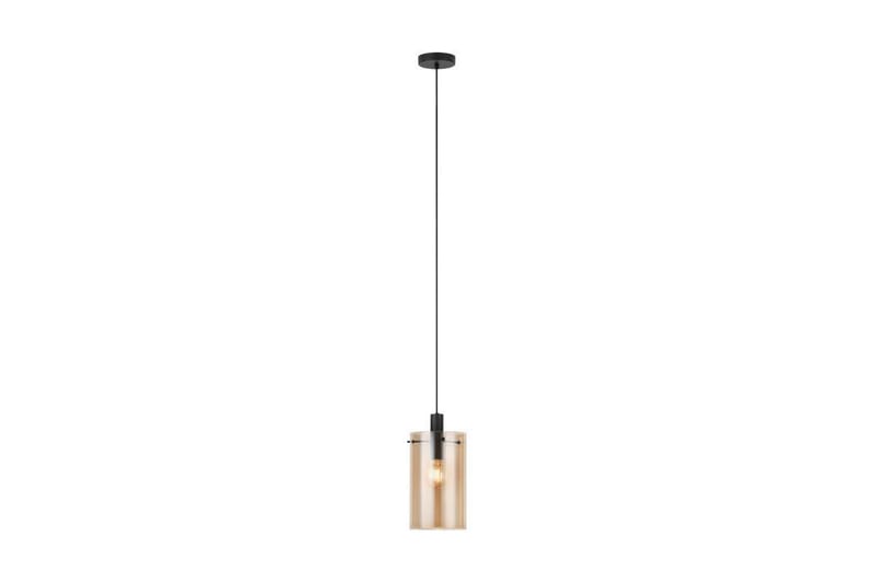Takpendel Eglo Polverara Svart/Amber 1 Lampa, 1 Lampa