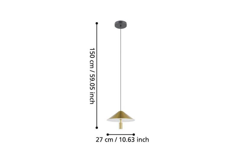 Takpendel Eglo Paraguay Mässing - Belysning - Inomhusbelysning & lampor - Fönsterlampor & fönsterbelysning - Fönsterlampa hängande