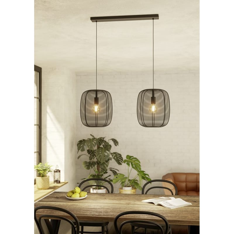 Takpendel Rinroe med 2 Lampor - 90 cm - Belysning - Inomhusbelysning & lampor - Fönsterlampor & fönsterbelysning - Fönsterlampa hängande