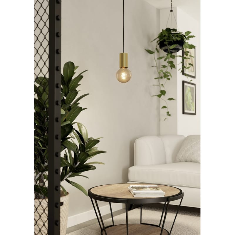 Takpendel Pozueta - Mässing-Borstad - Belysning - Inomhusbelysning & lampor - Fönsterlampor & fönsterbelysning - Fönsterlampa hängande