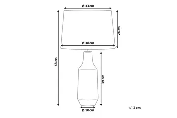 Tavolara Bordslampa 68 cm E27 - Svart/Vit - Belysning - Inomhusbelysning & lampor - Fönsterlampor & fönsterbelysning - Fönsterlampa på fot