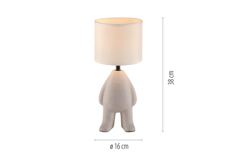 Ted Just Light Bordslampa - Beige - Belysning - Inomhusbelysning & lampor - Fönsterlampor & fönsterbelysning - Fönsterlampa på fot