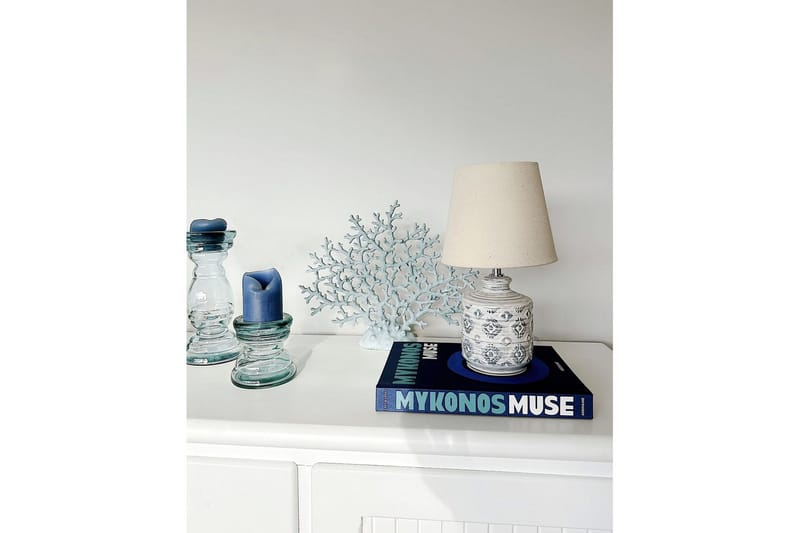 Tesoro Bordslampa 35 cm E14 - Ljusbeige - Belysning - Inomhusbelysning & lampor - Fönsterlampor & fönsterbelysning - Fönsterlampa på fot