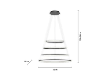 Tessara Paul Neuhaus Taklampa - Anthracite Grey - Belysning - Inomhusbelysning & lampor - Fönsterlampor & fönsterbelysning - Fönsterlampa hängande