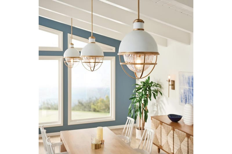 Tollis Kichler Taklampa - Brass||White - Belysning - Inomhusbelysning & lampor - Fönsterlampor & fönsterbelysning - Fönsterlampa hängande