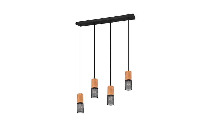 TOSH Taklampa 4L E27 mattsvart - Natur/Matt svart - Belysning - Inomhusbelysning & lampor - Fönsterlampor & fönsterbelysning - Fönsterlampa hängande