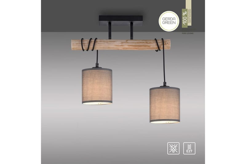 Tribu Just Light Taklampa - Taupe - Belysning - Inomhusbelysning & lampor - Fönsterlampor & fönsterbelysning - Fönsterlampa hängande