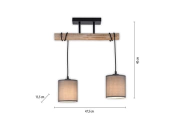 Tribu Just Light Taklampa - Taupe - Belysning - Inomhusbelysning & lampor - Fönsterlampor & fönsterbelysning - Fönsterlampa hängande